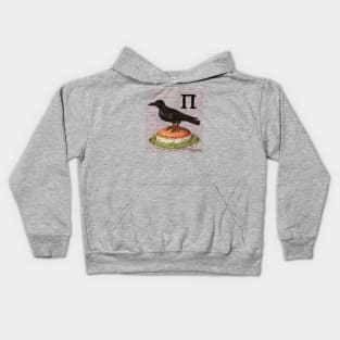 Pi Day as the Crow Flies Kids Hoodie